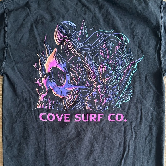 Cove Surf Co. Black Graphic T-Shirt - Picture 5 of 5